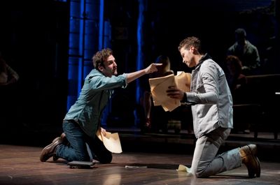 Lucas Kavner and Justin Guarini  Photo