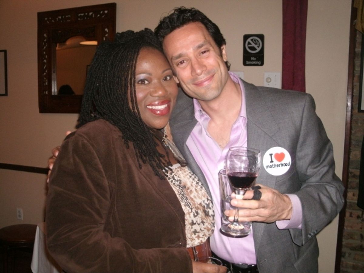 Melody Betts, Seth Greenleaf at 