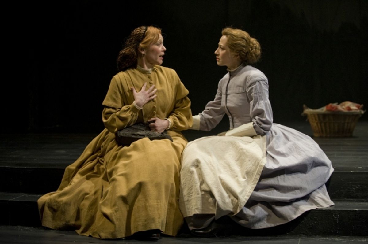 Mariann Mayberry and Carrie Coon
 at 