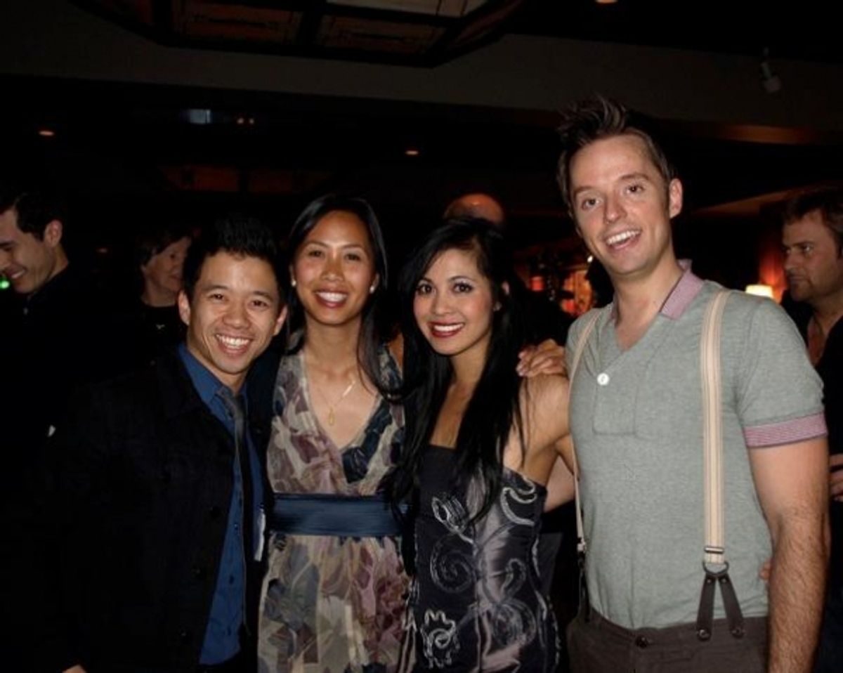 Jasmine Ejan and Daniel Dawson. at 