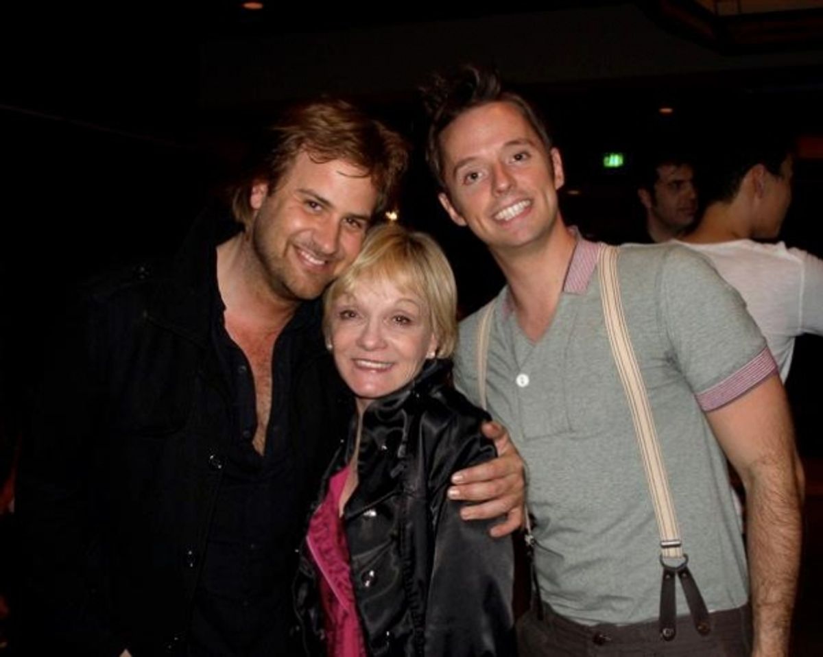 James C Mulligan, Cathy Rigby and Daniel Dawson at 