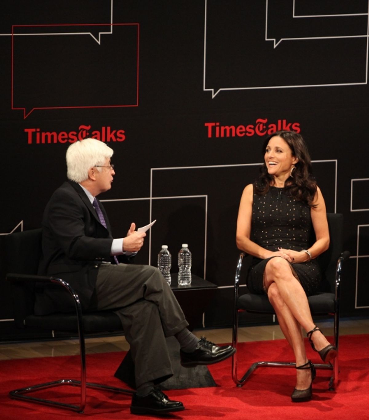 William J. Carter & Julia Louis-Dreyfus at 