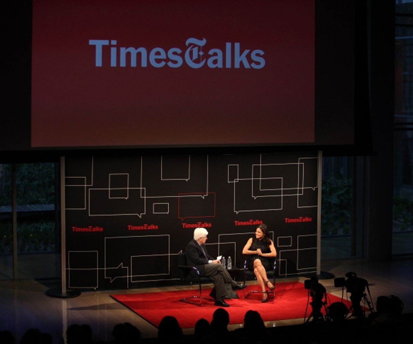 Photo Coverage: Julia Louis-Dreyfus Visits TimesTalks  Image