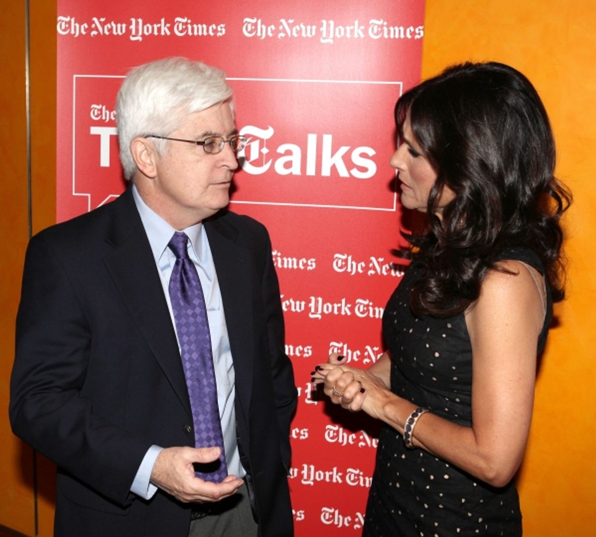 William J. Carter & Julia Louis-Dreyfus at 