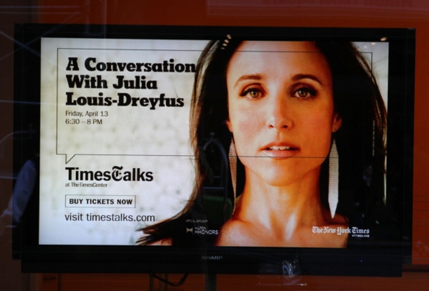 Photo Coverage: Julia Louis-Dreyfus Visits TimesTalks  Image