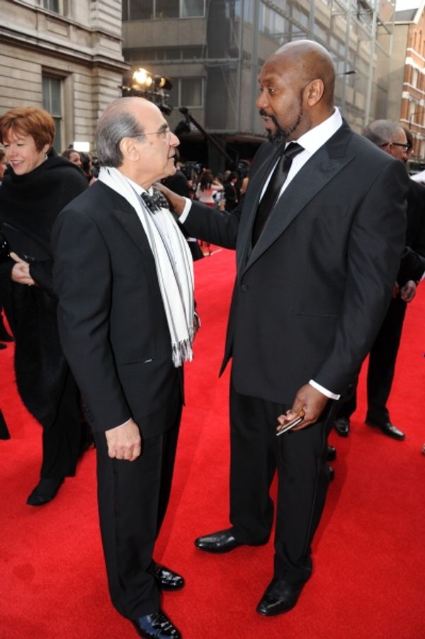 David Suchet and Lenny Henry Photo
