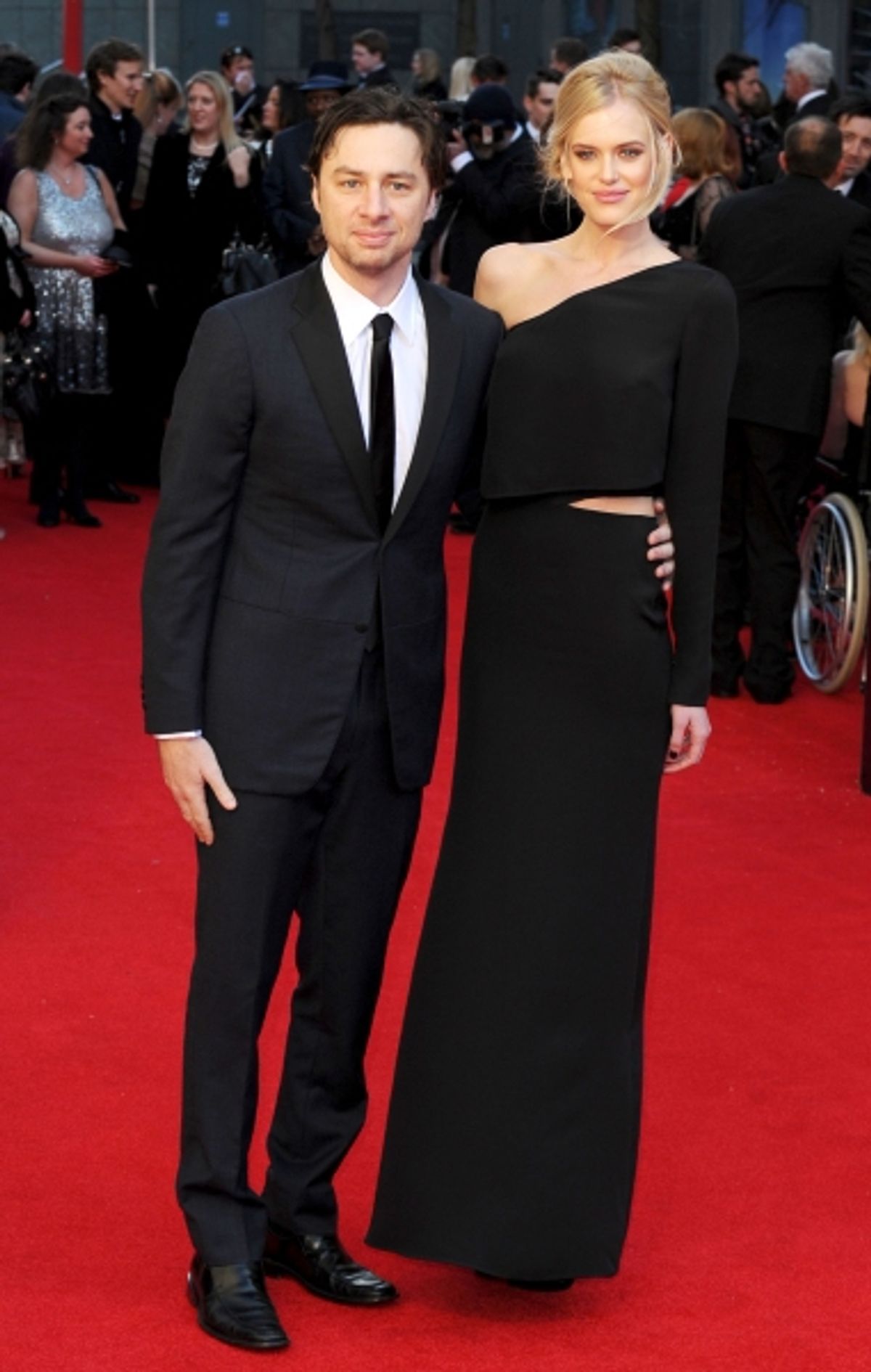 Zach Braff and Taylor Bagley at 