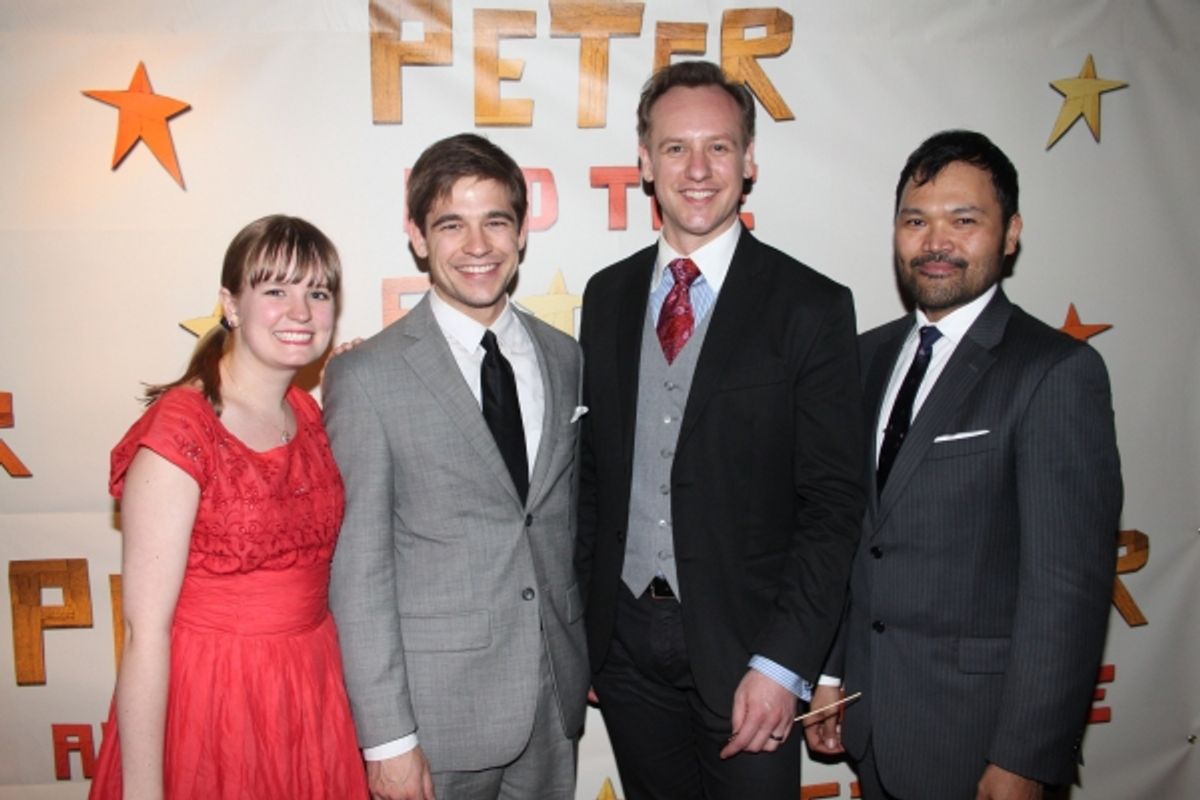 Betsy Hogg, Jason Ralph, John Sanders and Orville Mendoza at 