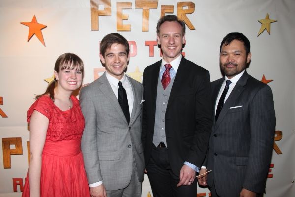 Betsy Hogg, Jason Ralph, John Sanders and Orville Mendoza Photo