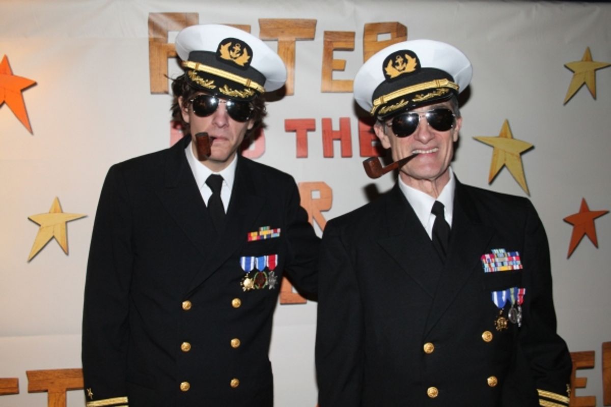 Alex Timbers and Roger Rees at 