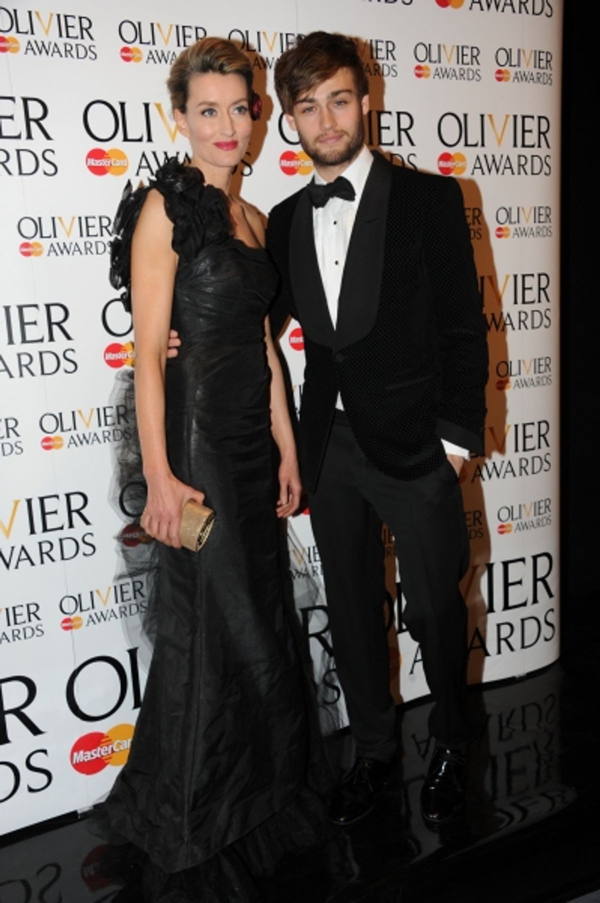 Natasha Mcelhone and Douglas Booth at 