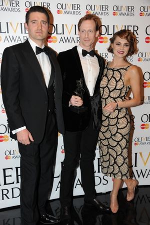 Tom Chambers, Edward Watson and Kara Tointon @ BroadwayWorld Tom Chambers, Edward Watson and Kara Tointon Photo