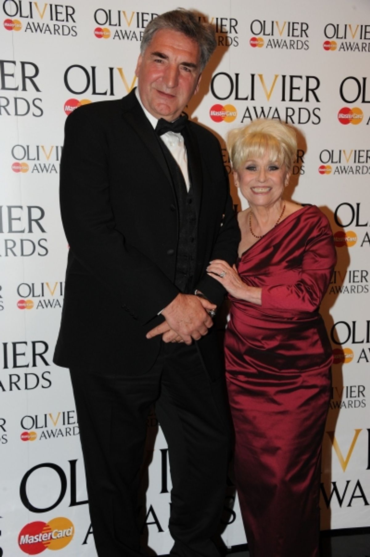 Jim Carter and Barbara Windsor at 