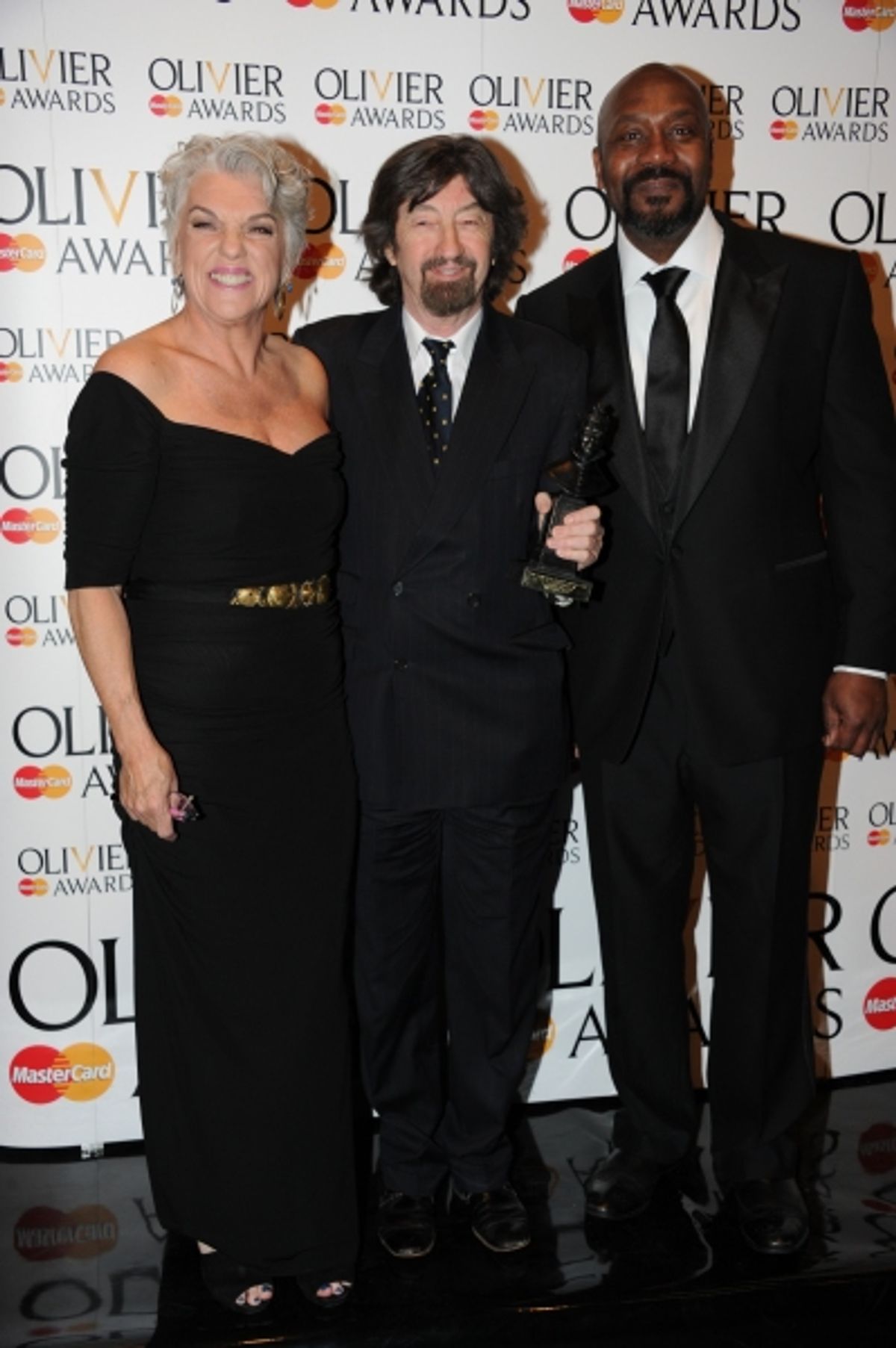 Tyne Daly, Trevor Nunn and Lenny Henry at 