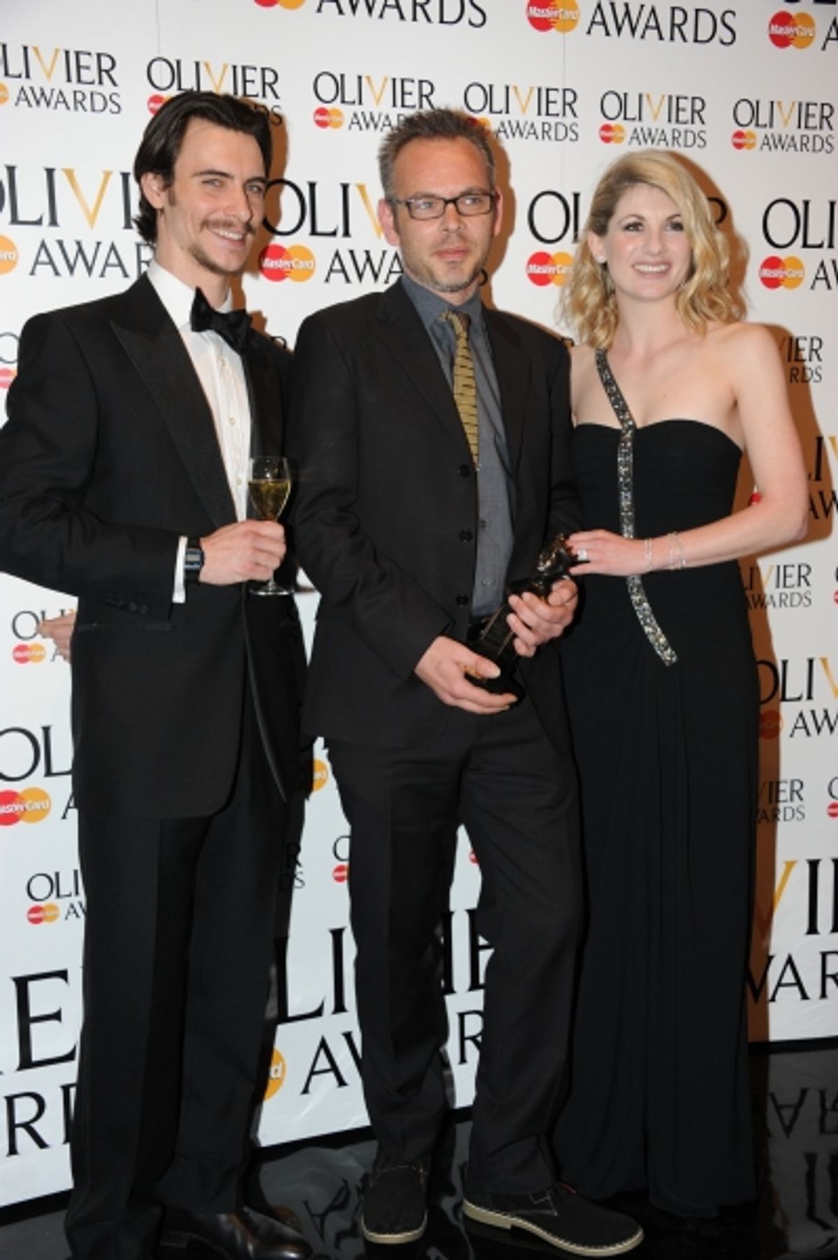 Harry Lloyd, Simon Baker and Jodie Whittaker at 