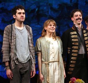 Adam Chandler-Berat, Celia Keenan-Bolger, Christian Borle Photo