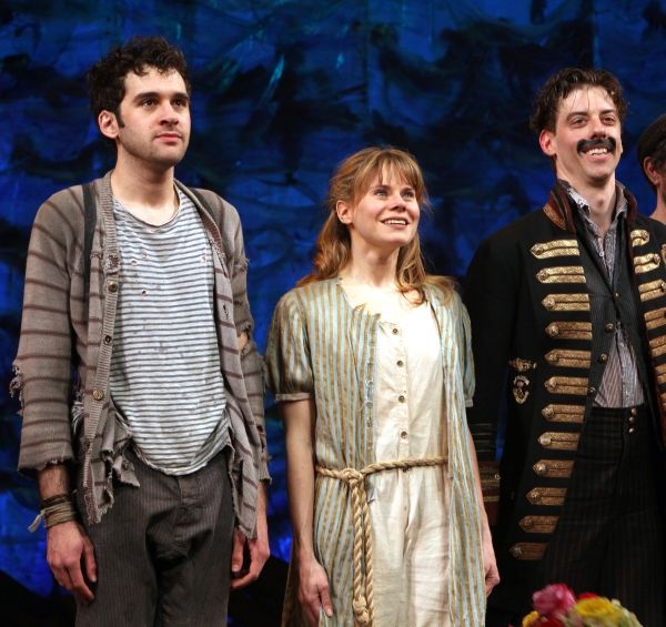 Adam Chandler-Berat, Celia Keenan-Bolger, Christian Borle Photo