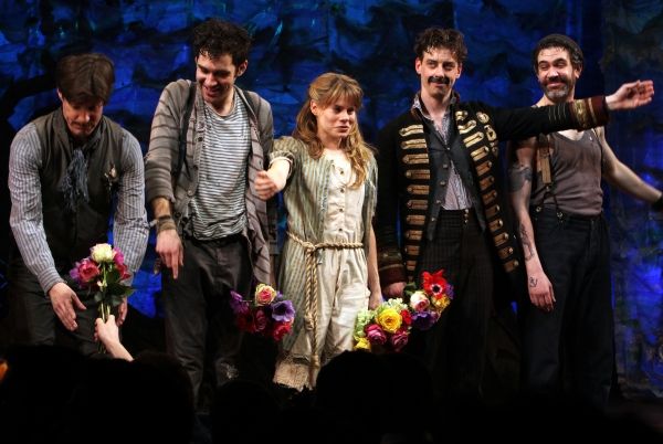 Rick Holmes, Adam Chandler-Berat, Celia Keenan-Bolger, Christian Borle, Kevin Del Agu Photo