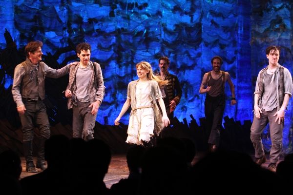 Rick Holmes, Adam Chandler-Berat, Celia Keenan-Bolger, Christian Borle, Kevin Del Agu Photo