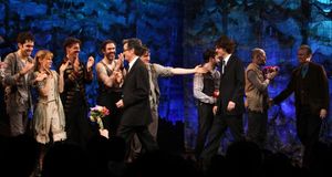 Adam Chandler-Berat, Celia Keenan-Bolger, Roger Rees, Christian Borle, Alex Timbers, Rick Elice, Kevin Del Aguila & Carson Elrod with Ensemble @ BroadwayWorld Adam Chandler-Berat, Celia Keenan-Bolger, Roger Rees, Christian Borle, Alex Timbers, Photo