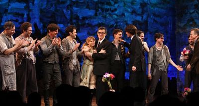 Arnie Burton, John Sanders, Rick Holmes, Adam Chandler-Berat, Celia Keenan-Bolger, Ro Photo