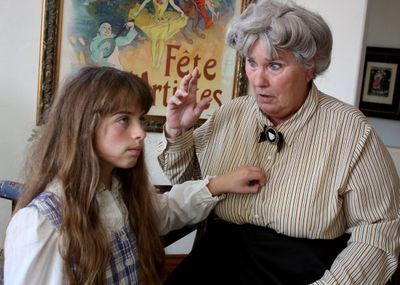 Francesca Farina and Vada Foster Photo