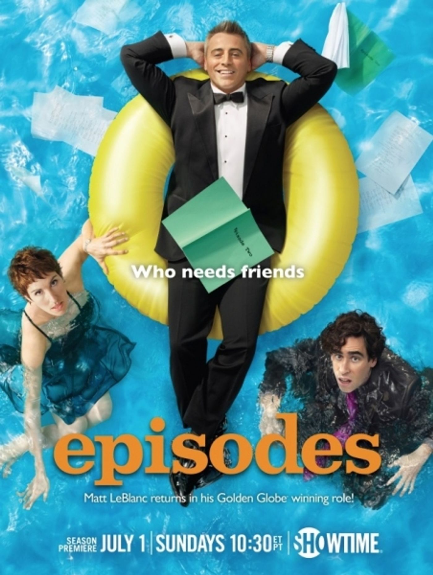 Photo Flash: First Look - Poster Art for Showtime's EPISODES Season 2 Premiering Tonight Photo Flash: First Look - Poster Art for Showtime's EPISODES Season 2 Premiering Tonight Image