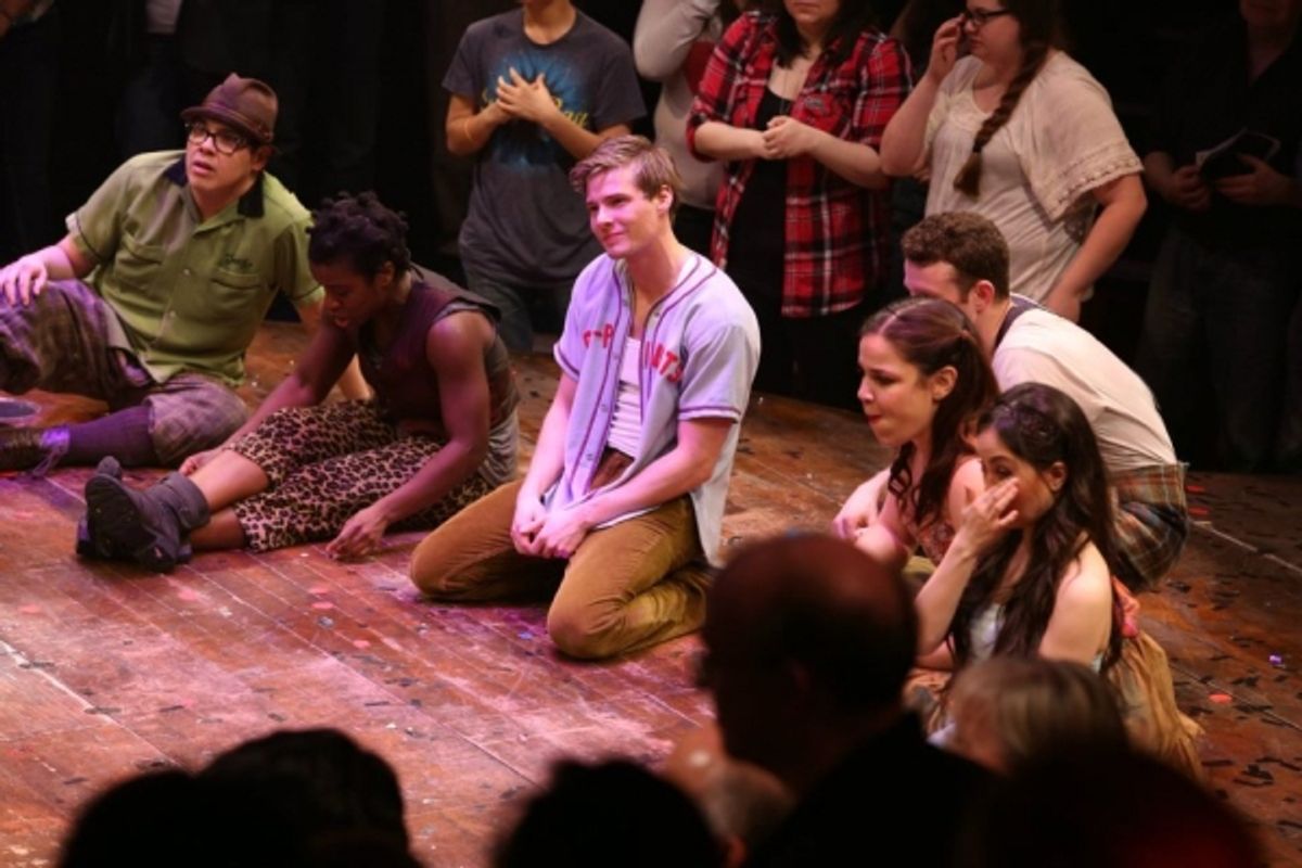 Hunter Parrish and Cast of GODSPELL at 