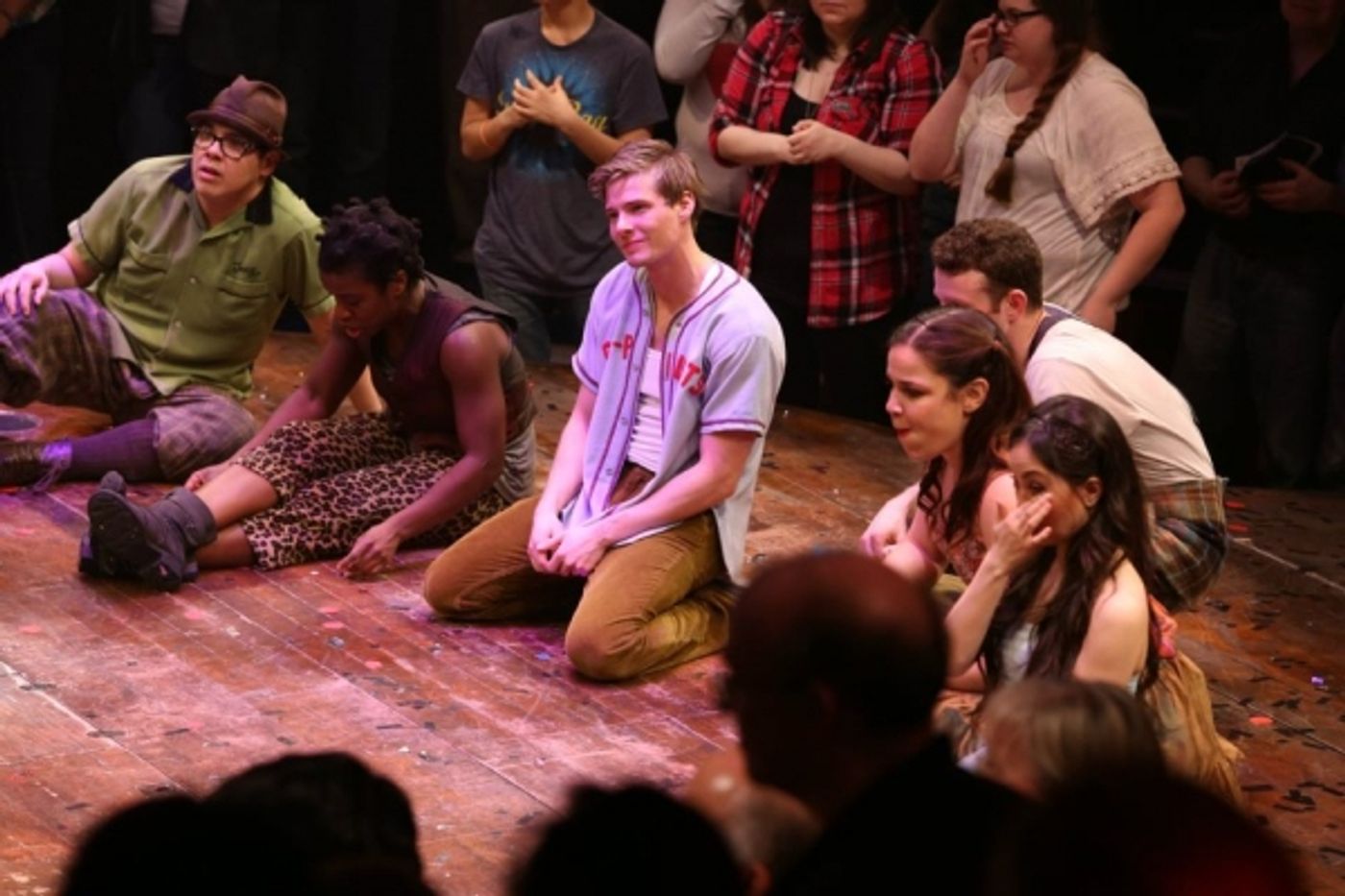 Photo Flash: Hunter Parrish Takes Final Bow in GODSPELL!  Image