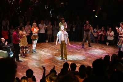 Hunter Parrish and Cast of GODSPELL Photo