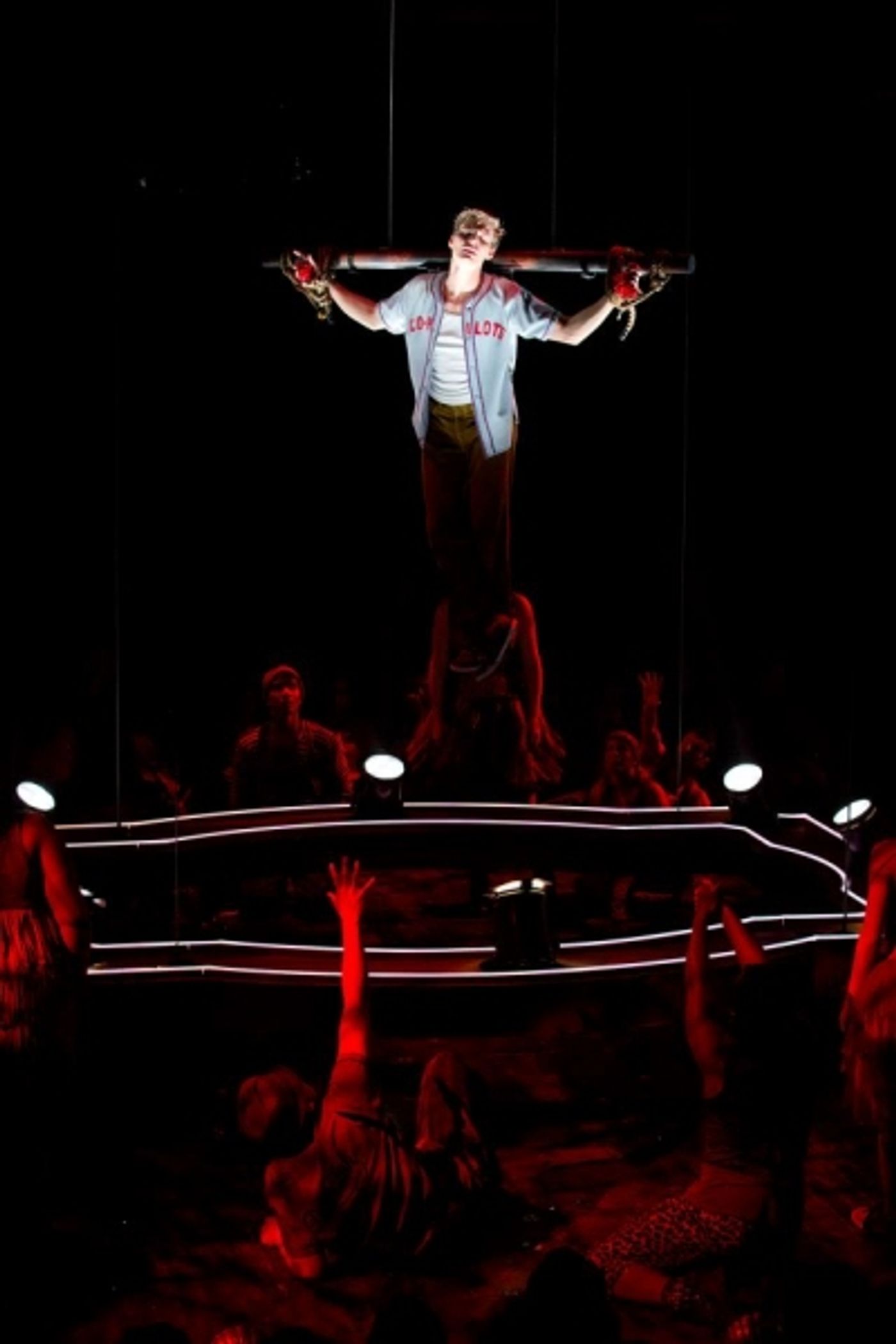 Photo Flash: Hunter Parrish Takes Final Bow in GODSPELL!  Image