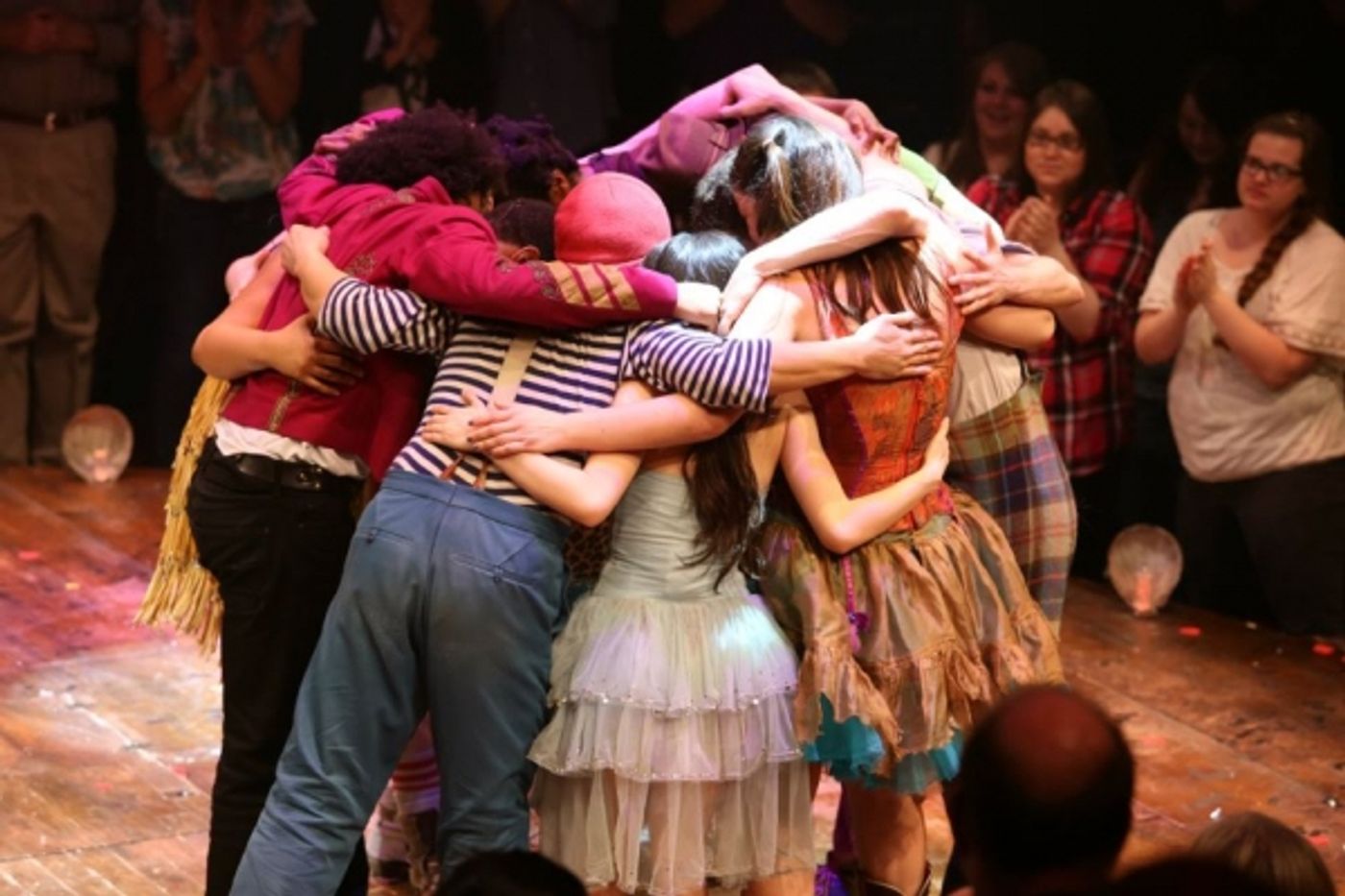 Photo Flash: Hunter Parrish Takes Final Bow in GODSPELL!  Image