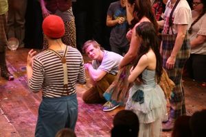 Hunter Parrish and Cast of GODSPELL @ BroadwayWorld Hunter Parrish and Cast of GODSPELL Photo