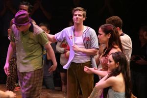 Hunter Parrish and Cast of GODSPELL @ BroadwayWorld Hunter Parrish and Cast of GODSPELL Photo