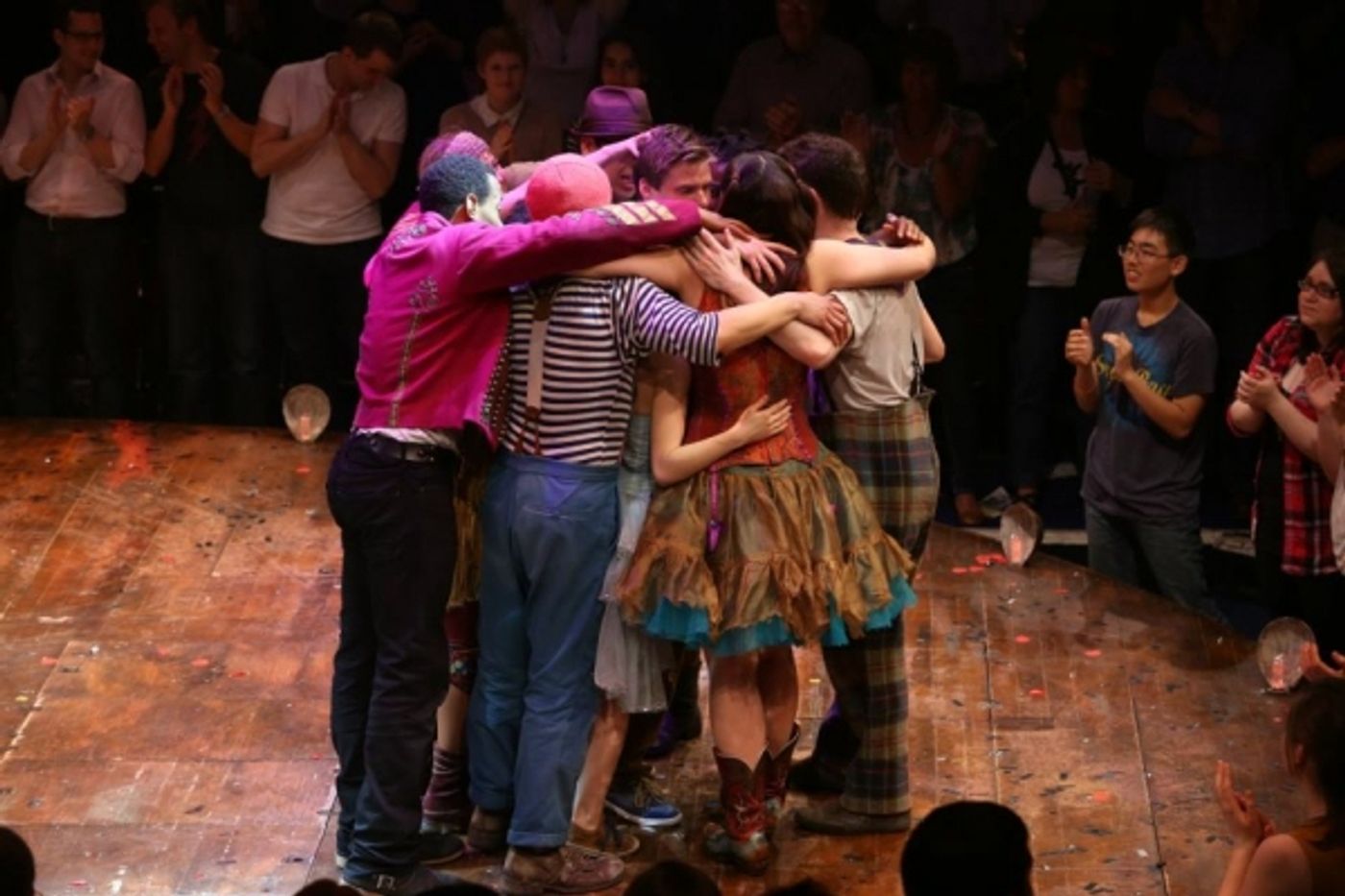 Photo Flash: Hunter Parrish Takes Final Bow in GODSPELL!  Image