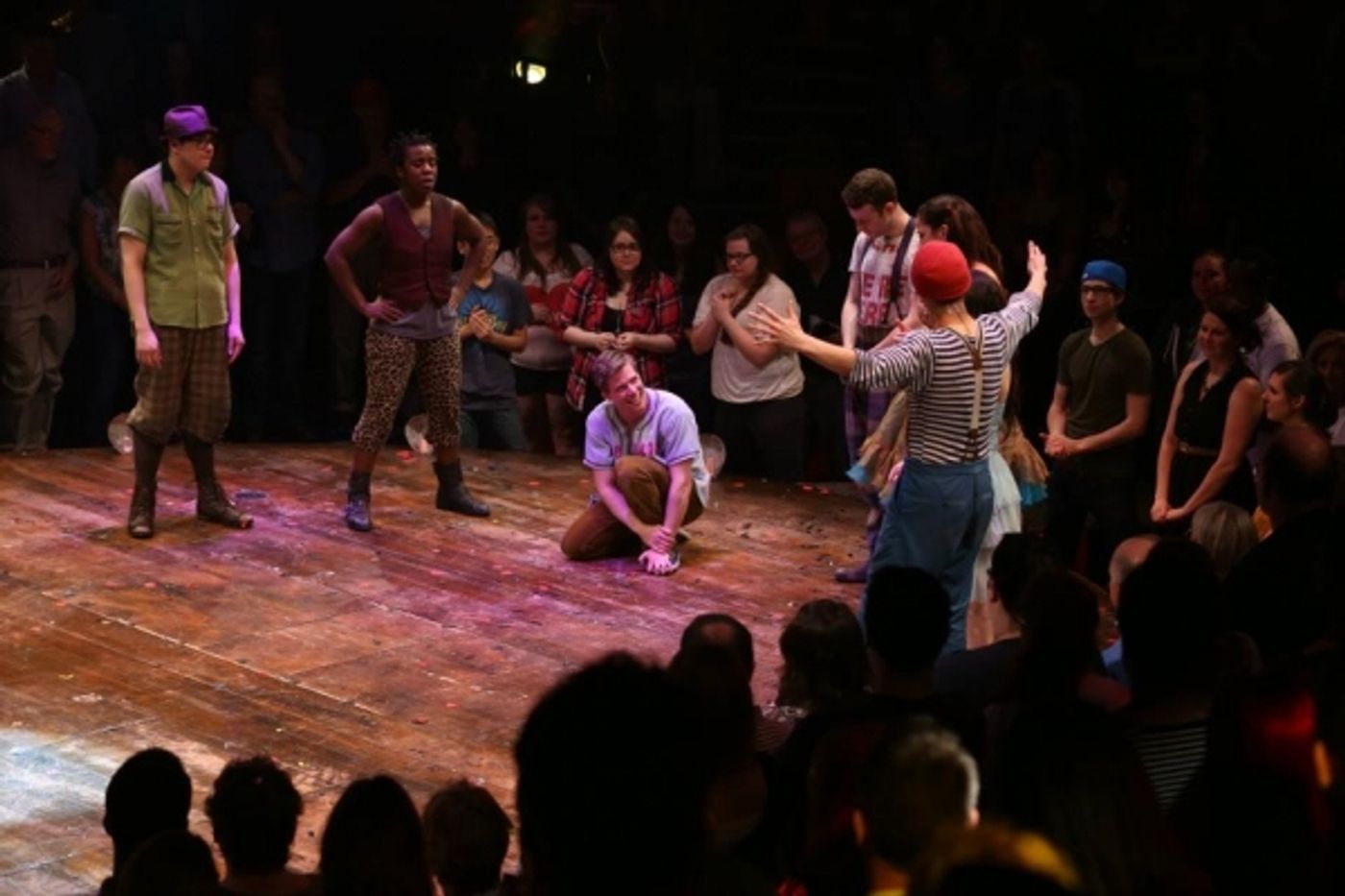 Photo Flash: Hunter Parrish Takes Final Bow in GODSPELL!  Image