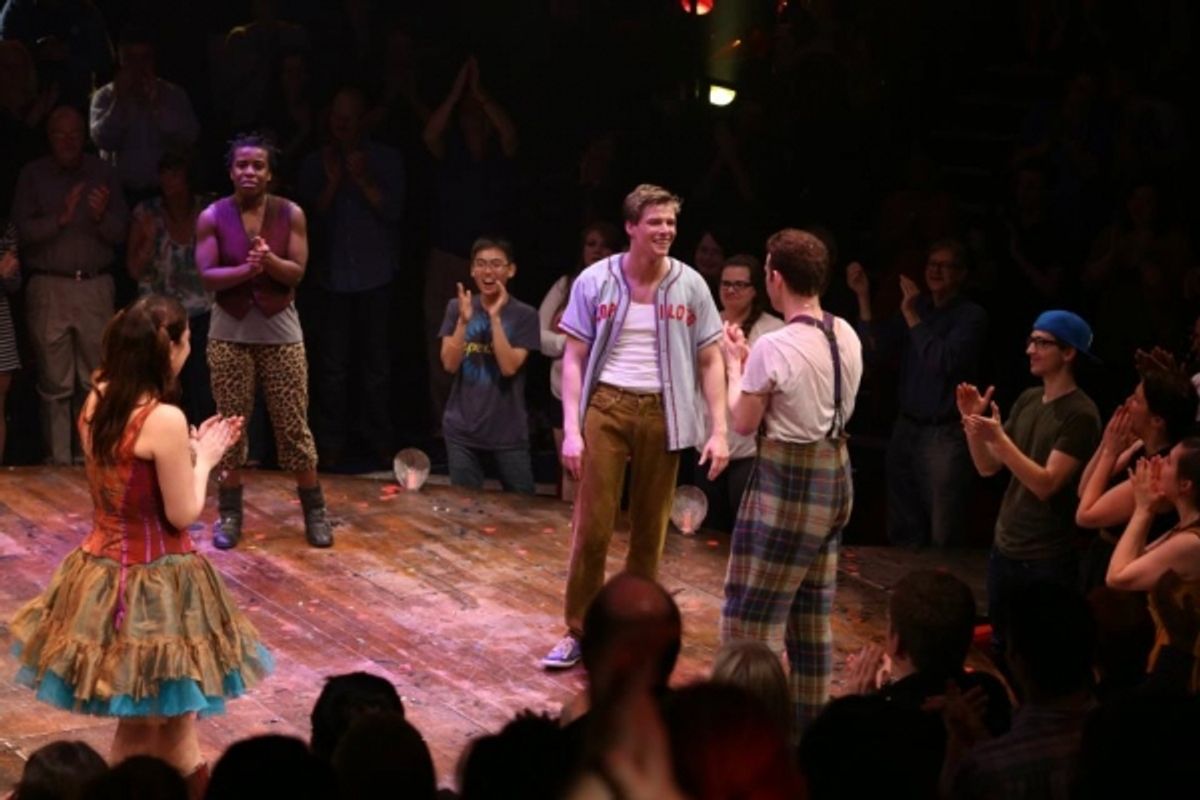 Hunter Parrish and Cast of GODSPELL at 
