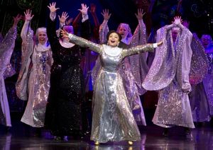 Raven-Symone and cast of SISTER ACT @ BroadwayWorld Raven-Symone and cast of SISTER ACT Photo
