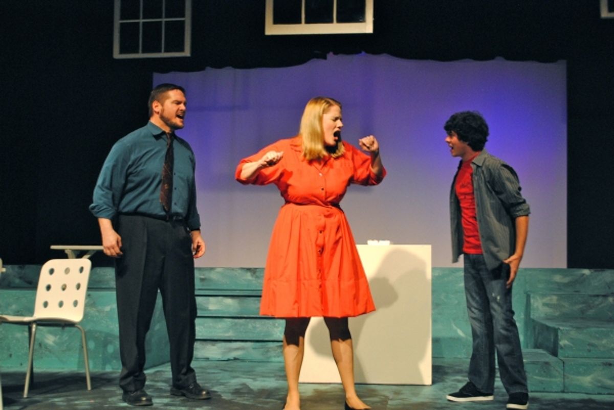 Dean Davis, Wendy Baird and Brady Stevens at 