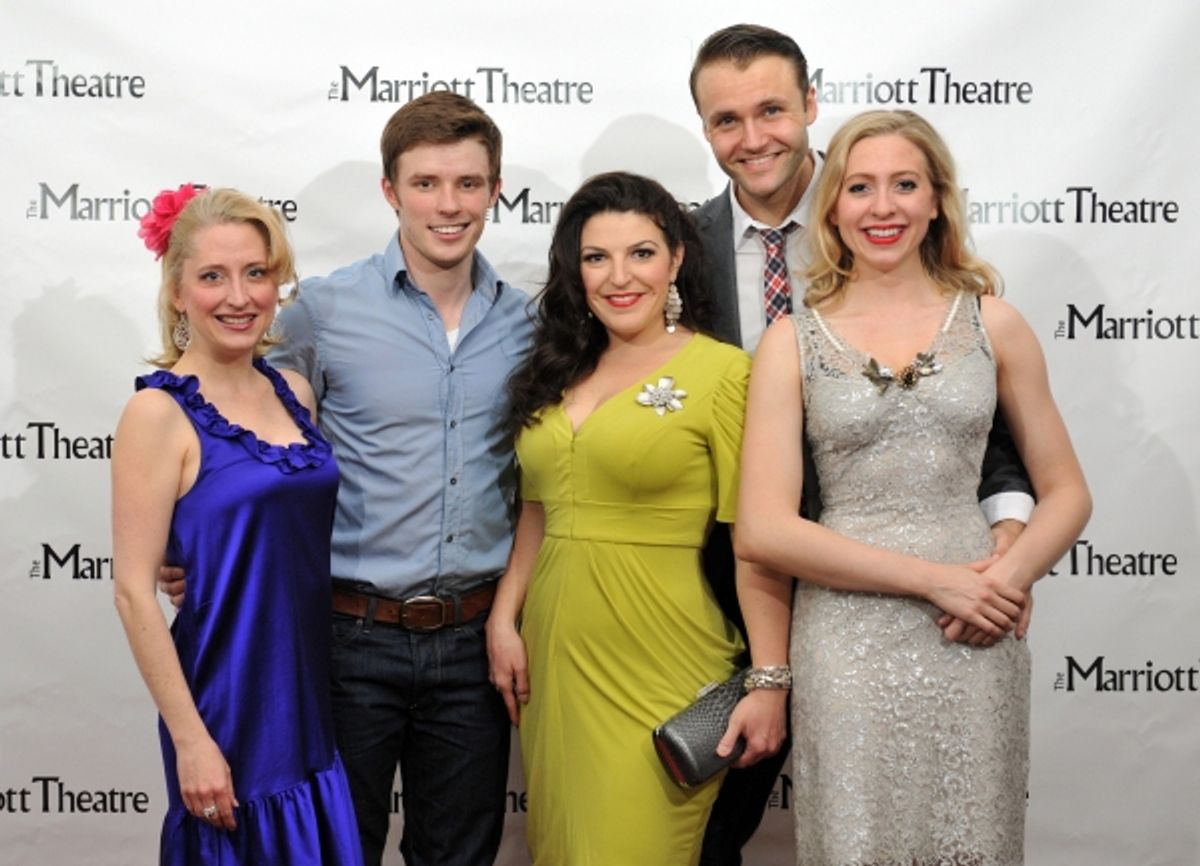 Kelly Anne Clark, Sam Rogers, Christine Mild, Carl Draper, Christine Perkins at 