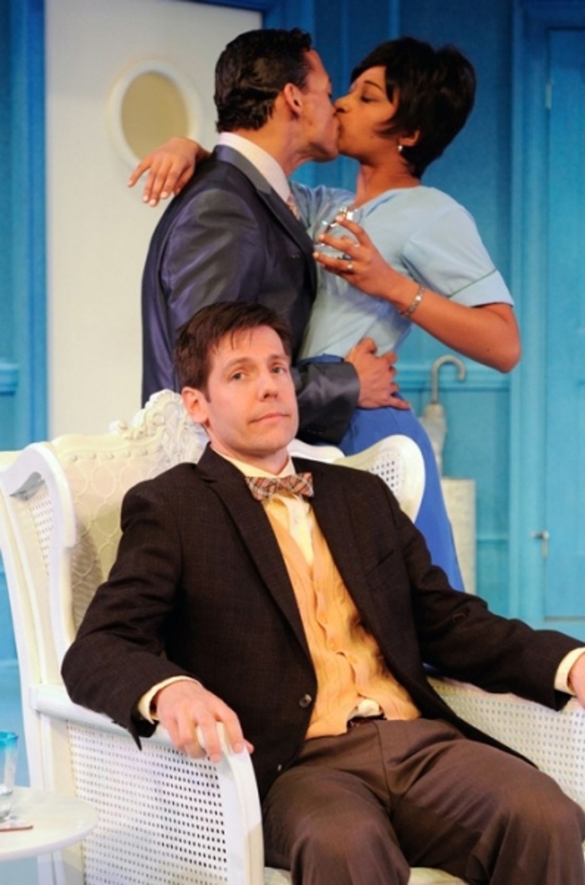 Stephen Thorne, Joe Wilson Jr. and Liz Morgan at 