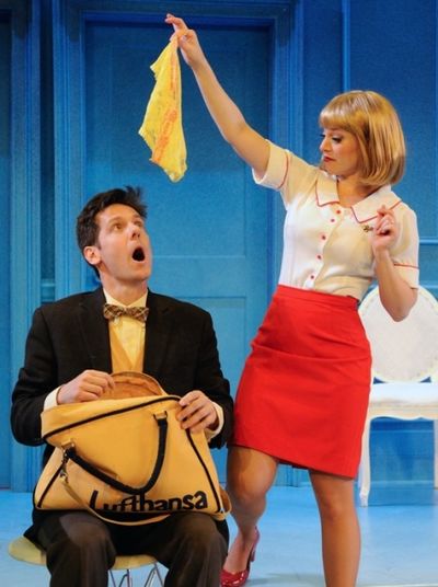 Stephen Thorne and Rebecca Gibel Photo