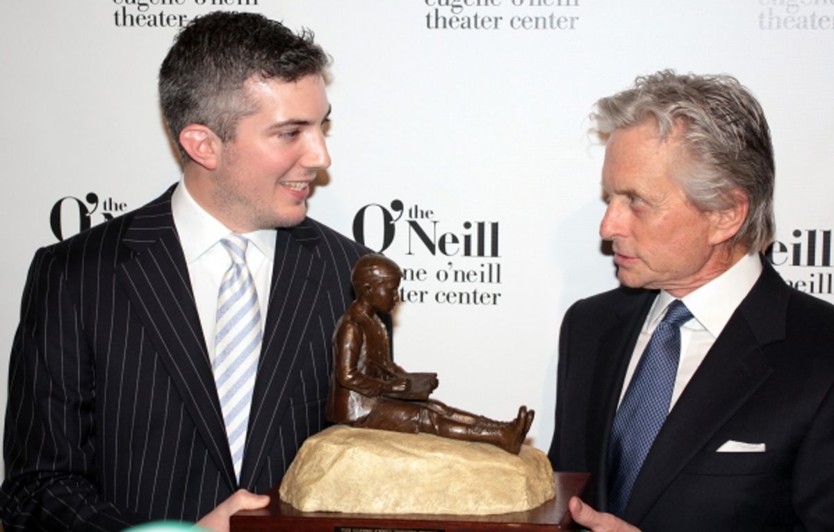 Preston Whiteway, Michael Douglas at 