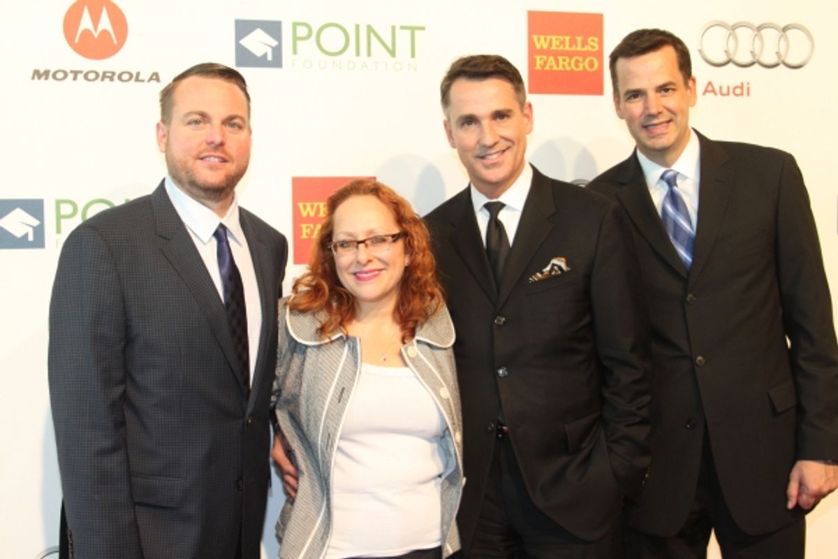 Brian Holbrook, Bari Zahn, William Kapfer and Eric Baker at 