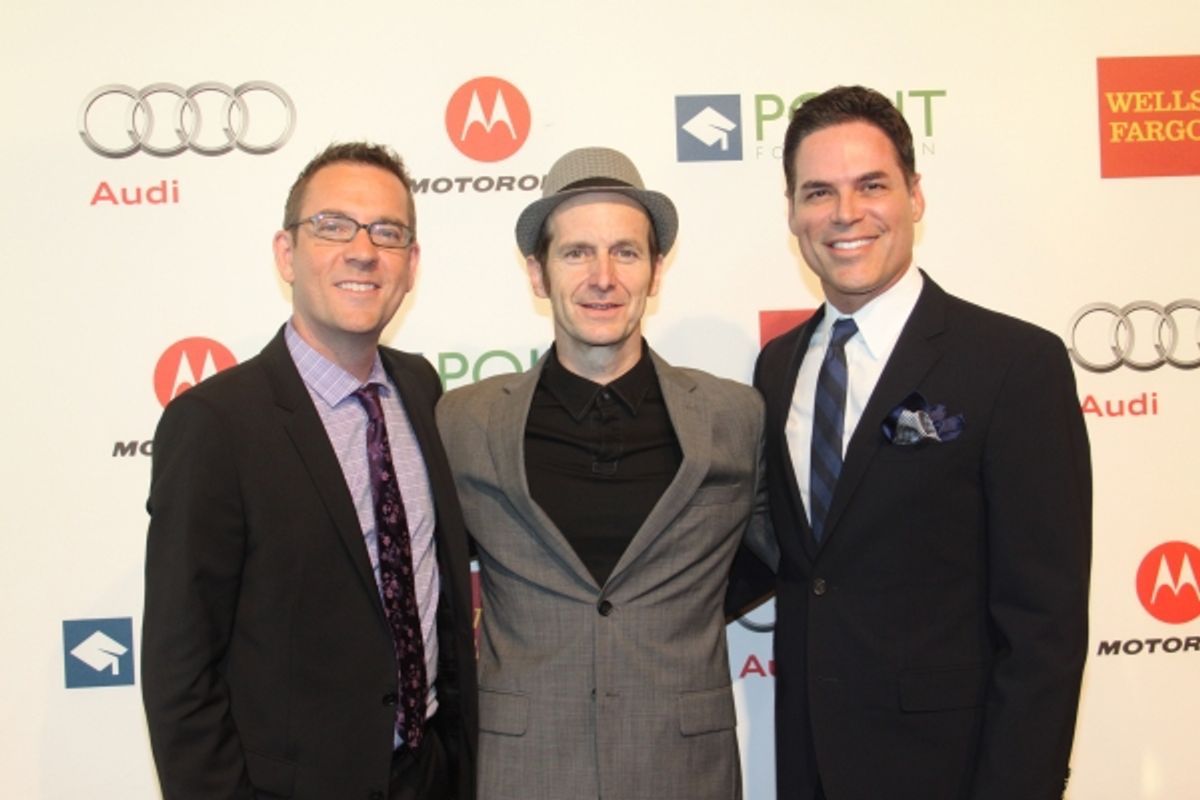 Ted Allen, Denis O'Hare and Jorge Valencia at 