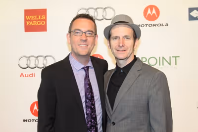 Ted Allen and Denis O'Hare Photo