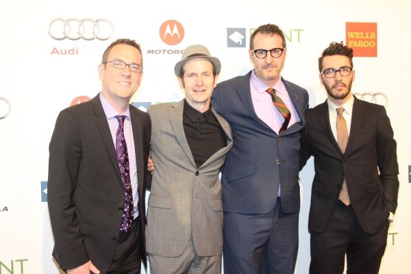 Ted Allen, Denis O'Hare, Jon Robin Baitz and David Tripp Photo