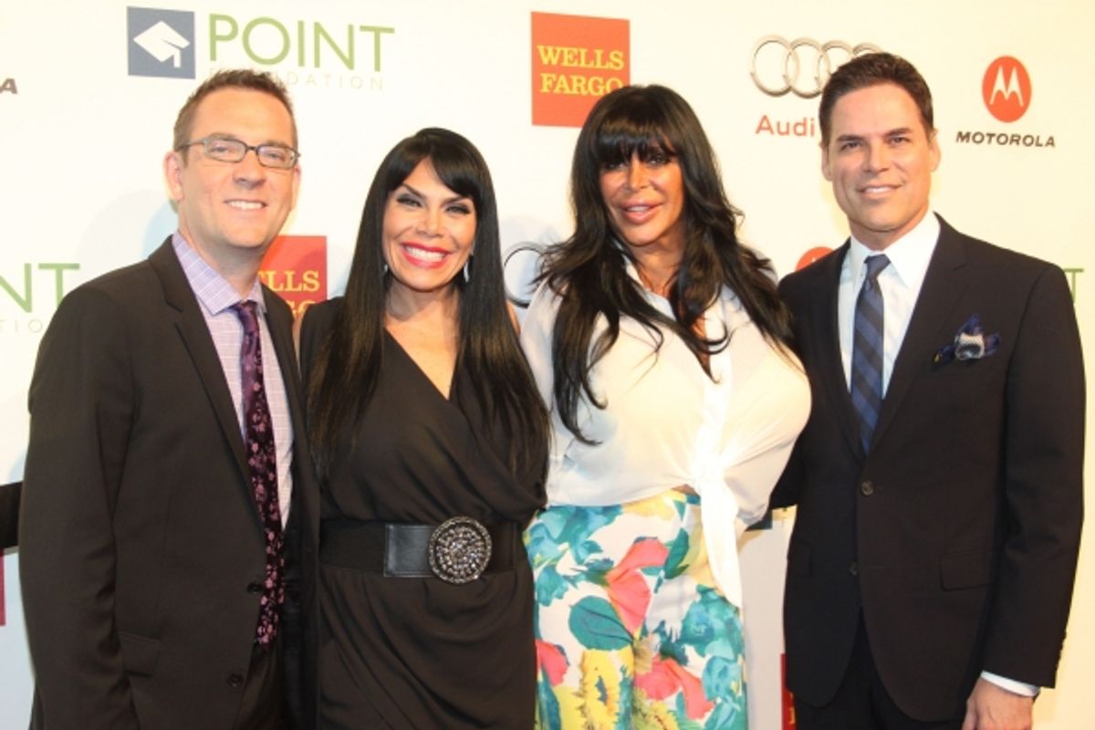 Ted Allen, Renee Graziano, Big Ang and Jorge Valencia at 