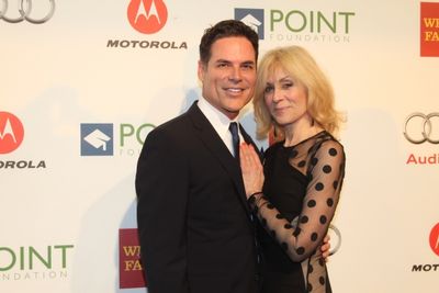 Jorge Valencia and Judith Light Photo