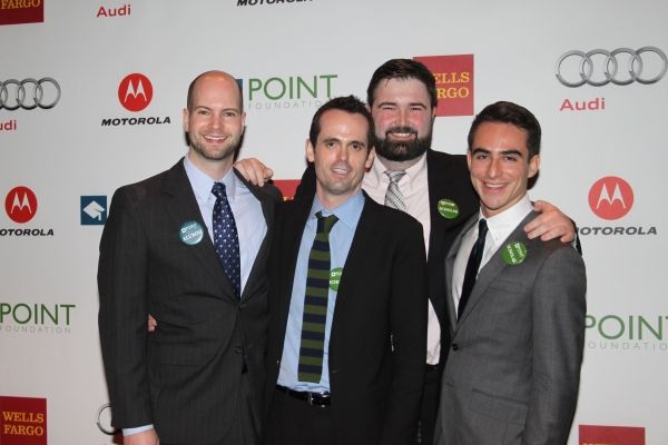 Point Scholars John Downey, Matthew Smith, Derek Blechinger and Diego Arango Photo